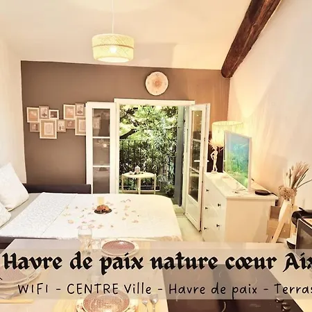 Apartment T2 Havre De Paix Nature Coeur D Aix